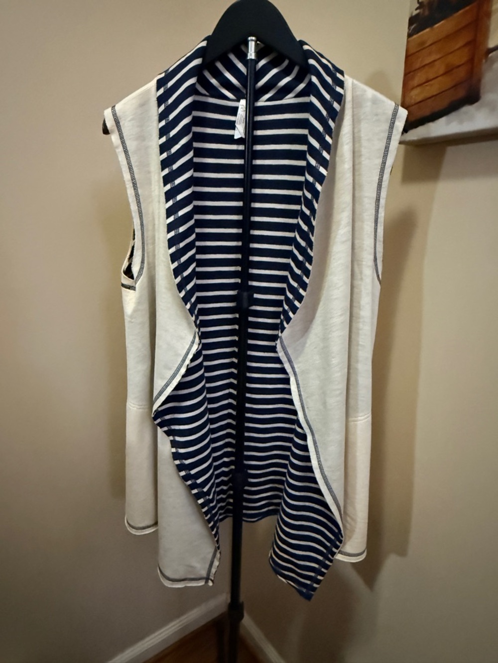 EEUC Sz L Matilda Jane Full Moon reversible vest